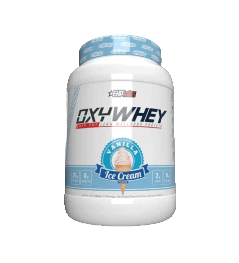 EHP Labs Oxywhey Protein powder.