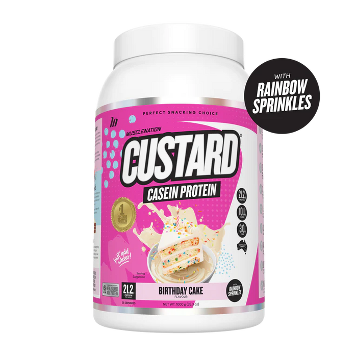 Muscle Nation Custard Casein Protein