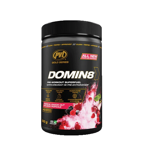 PVL Domin8 Pre-Workout (Gold Series) - 520g