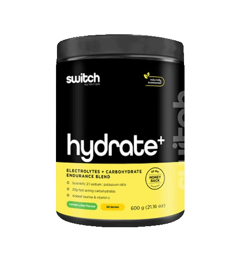 Switch Nutrition Hydrate+ Electrolytes + Carbs
