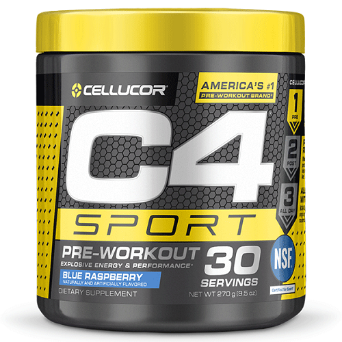 C4 Sport Pre-Workout NZ | NSF Certified Energy & Endurance | FitVibes Nutrition