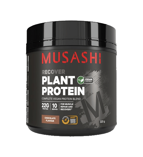Musashi Plant Protein 320G Chocolate Flavour