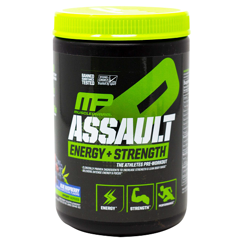 MusclePharm Assault Pre-Workout NZ • Explosive Energy & Strength | FitVibes Nutrition