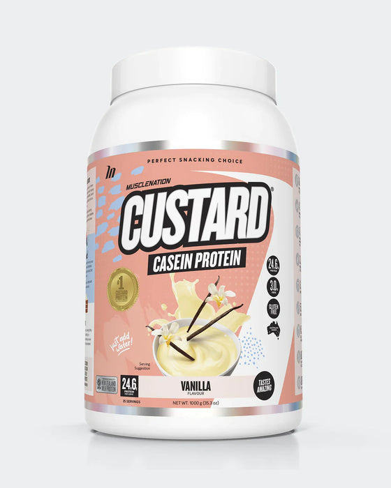 Muscle Nation Custard Casein Protein