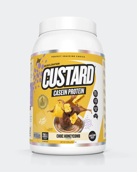 Muscle Nation Custard Casein Protein