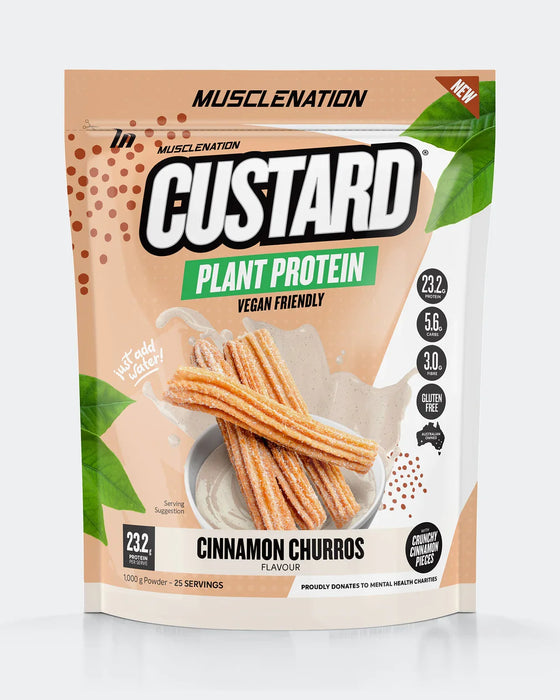 Muscle Nation Custard Plant Protein (25 Serves)