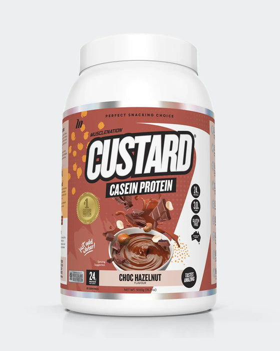 Muscle Nation Custard Casein Protein