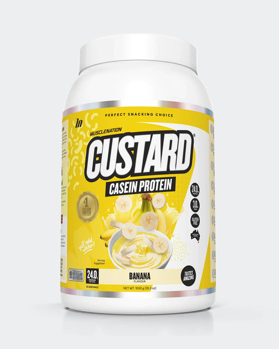 Muscle Nation Custard Casein Protein