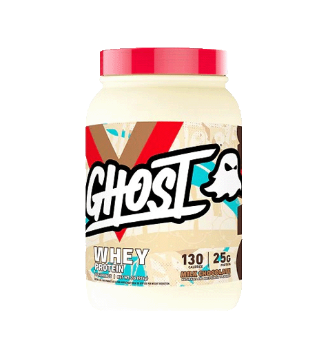 Ghost Whey Protein Powder 2lb Milk Chocolate Flavor.