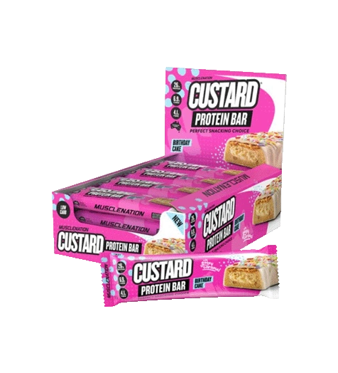 Muscle Nation Custard Protein Bar