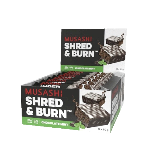 Musashi Shred & Burn Bar (60g)