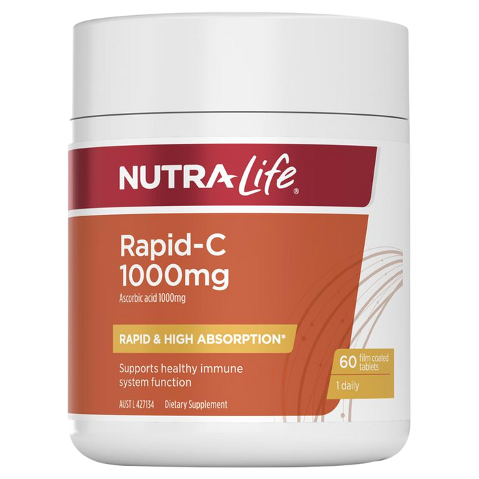 Nutra-Life Rapid-C 1000mg Tablets
