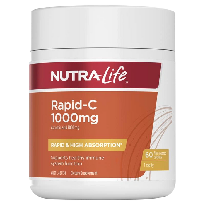 Nutra-Life Rapid-C 1000mg Tablets