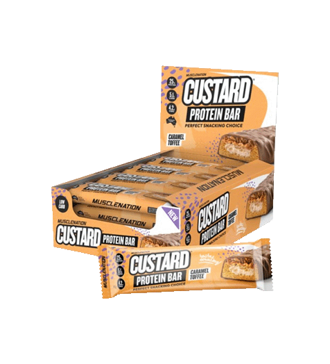 Muscle Nation Custard Protein Bar