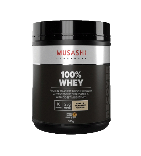 MUSASHI 100% WHEY POWDER