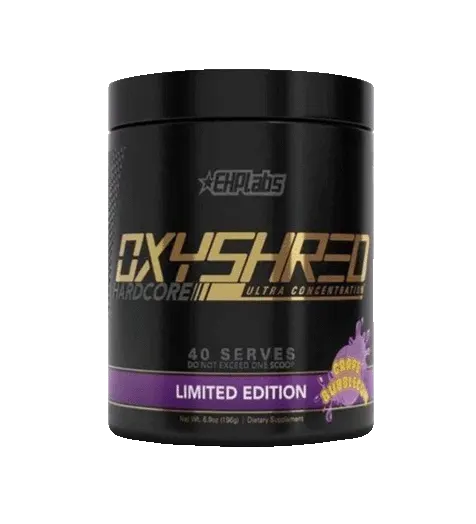 OxyShred Hardcore Ultra Concentration Fat Burner – EHP Labs NZ