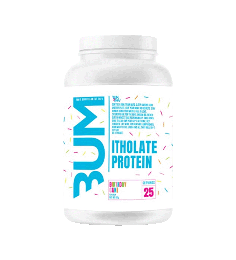 CBUM Itholate Protein 2lb birthday cake flavor.