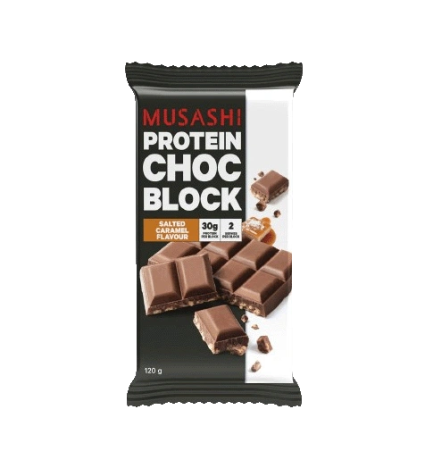 Musashi Protein Chocolate Block (120g)