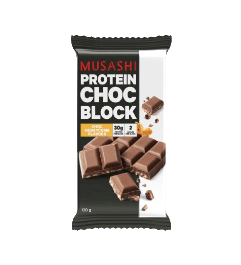 Musashi Protein Chocolate Block (120g)