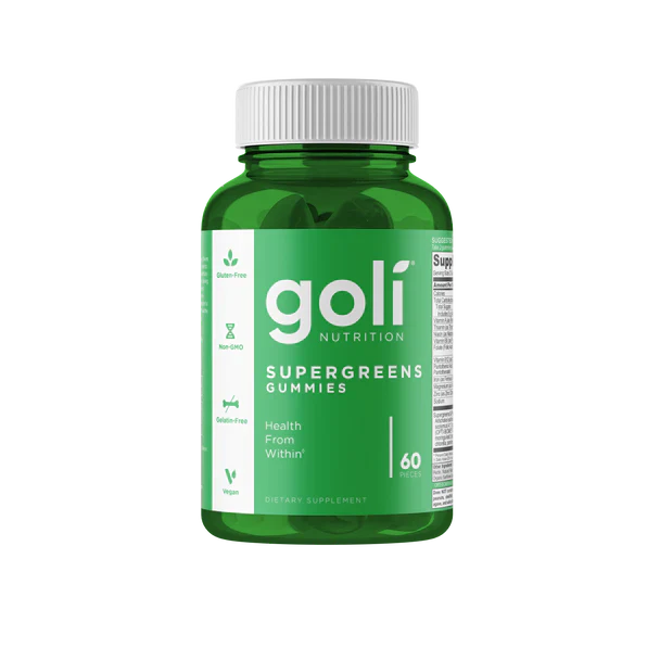 Goli Supergreens Gummies – Daily Greens & Vitamin Support