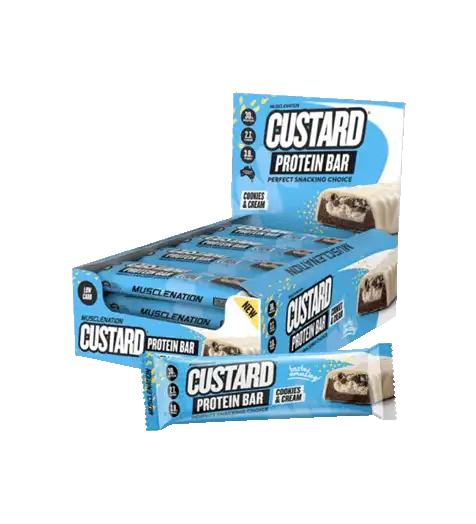 Muscle Nation Custard Protein Bar