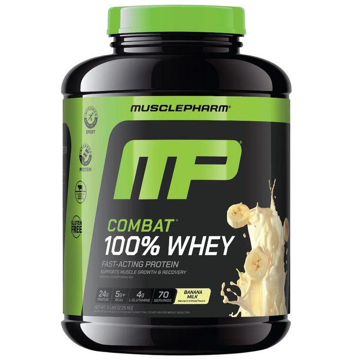 MusclePharm Combat 100% Whey + MusclePharm Creatine