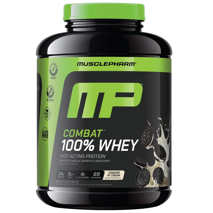 MusclePharm Combat 100% Whey + MusclePharm Creatine