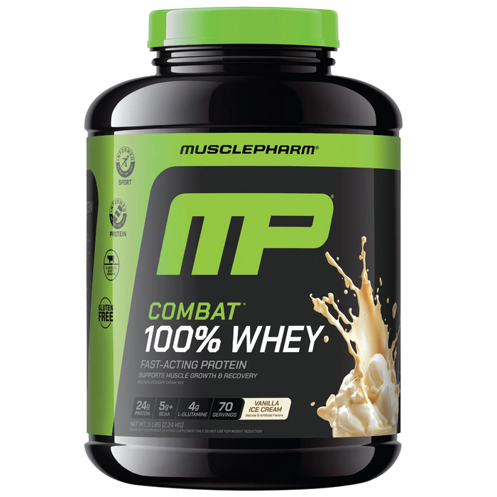 MusclePharm Combat 100% Whey + MusclePharm Creatine
