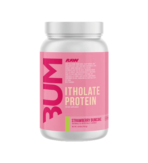 CBUM Itholate Protein 2lb strawberry bumcake flavor.