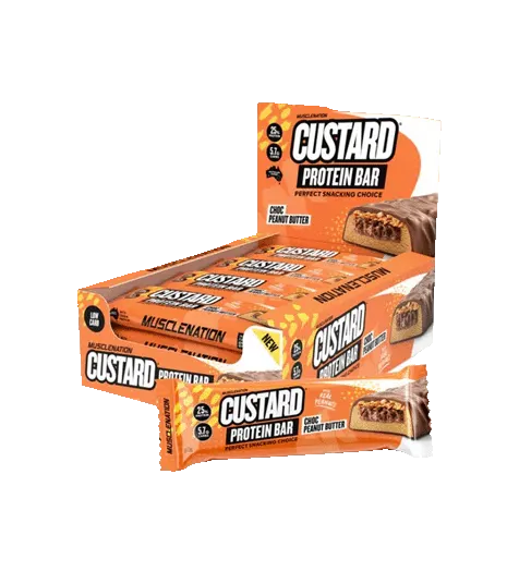 Muscle Nation Custard Protein Bar