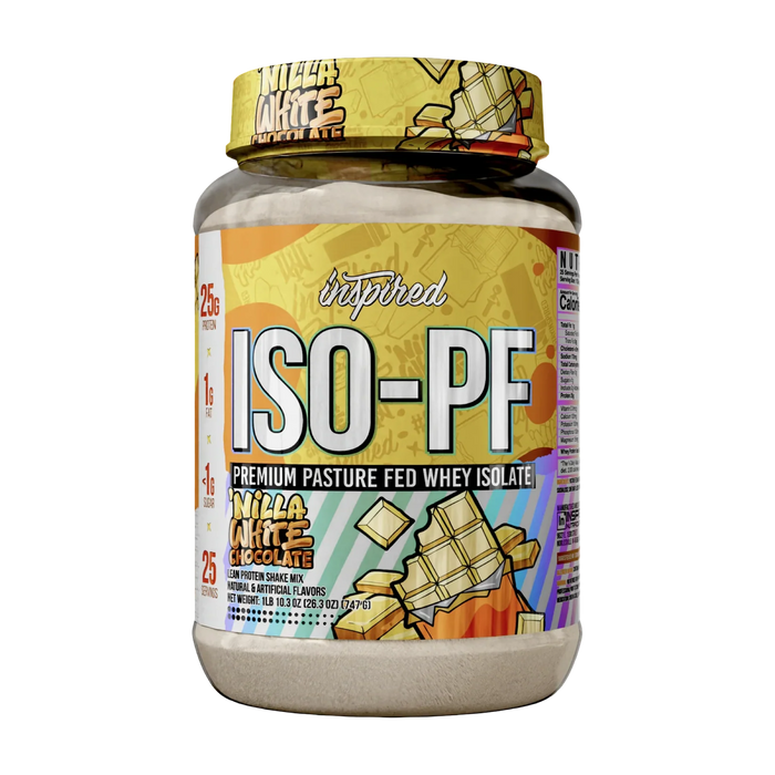 Inspired Nutraceuticals ISO-PF Pasture Fed Isolate – Whey Protein Isolate