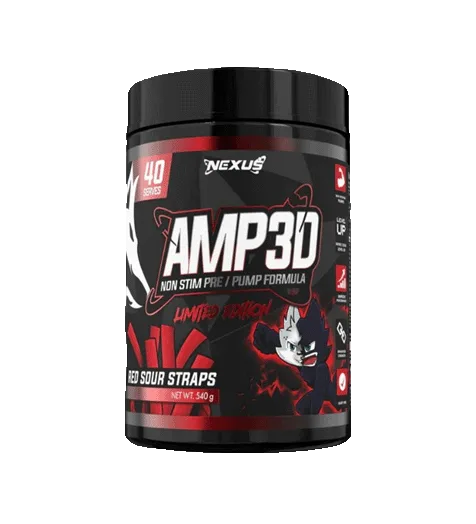 Nexus Sports Nutrition Amp3d Pump Formula | Non-Stim (40 Serves)