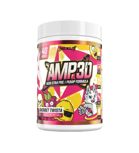Nexus Sports Nutrition Amp3d Pump Formula | Non-Stim (40 Serves)