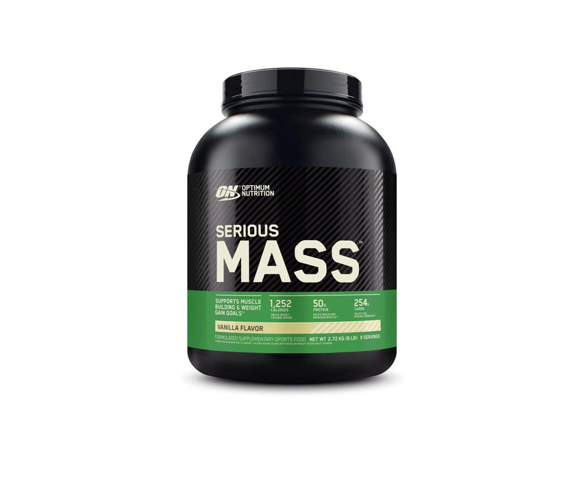 Optimum Nutrition Serious Mass Protein + Basic Creatine 60 serves ( FREE)