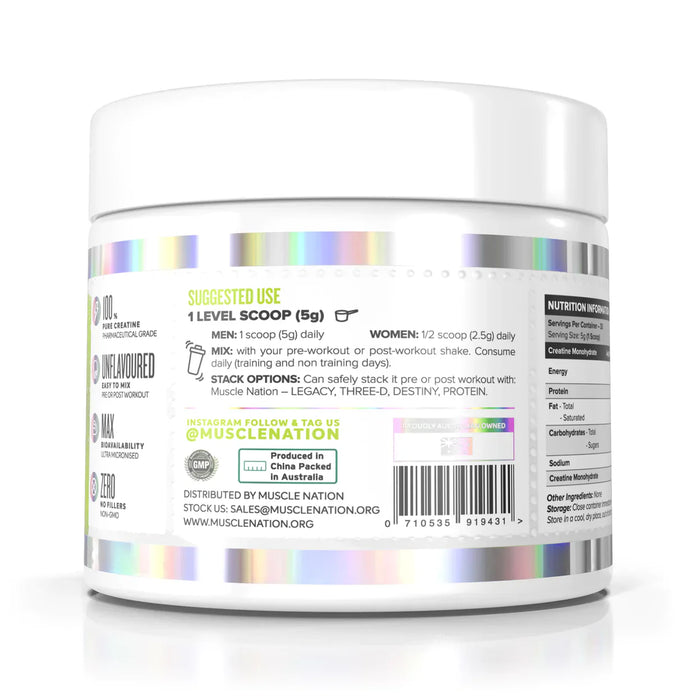 Muscle Nation Creatine (30 Serves)
