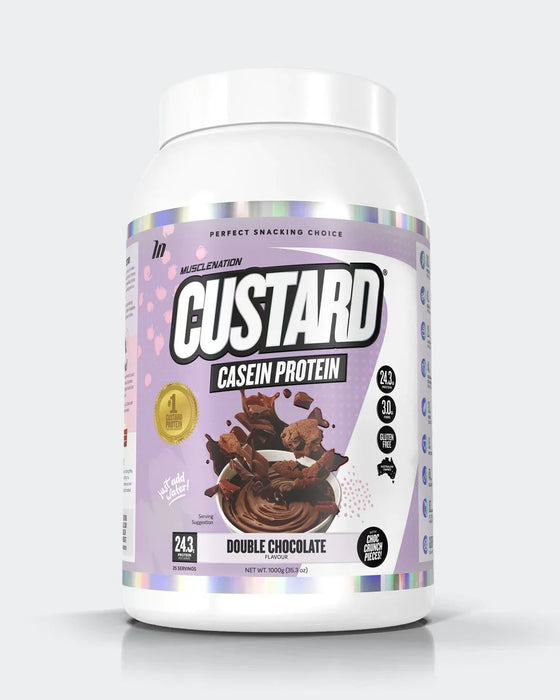Muscle Nation Custard Casein Protein