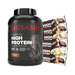 Musashi High Protein 2Kg Chocolate flavour + Musashi High Protein Bars