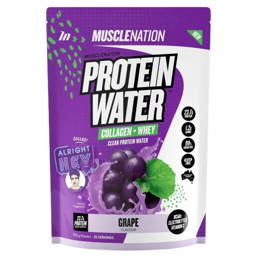 Muscle Nation Protein Water (Collagen + Whey, 25 Serves)
