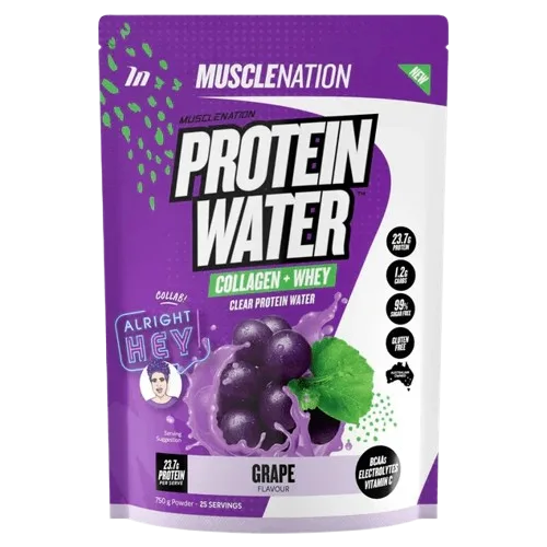 Muscle Nation Protein Water (Collagen + Whey, 25 Serves)