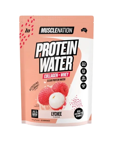 Muscle Nation Protein Water (Collagen + Whey, 25 Serves)