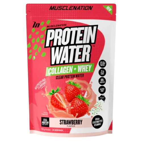 Muscle Nation Protein Water (Collagen + Whey, 25 Serves)