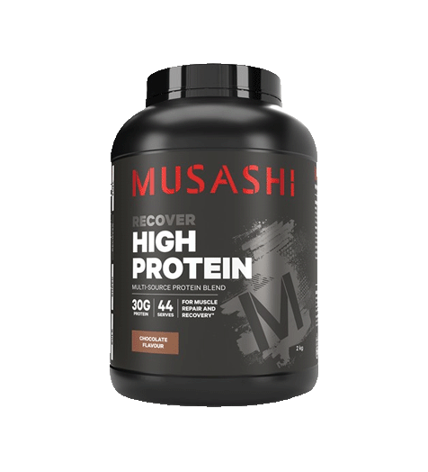 Musashi High Protein Powder 2kg Chocolate.