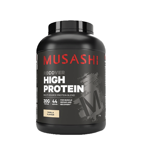 Musashi High Protein Powder 2kg Vanilla.