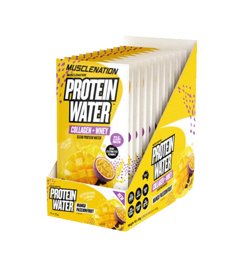 Muscle Nation Protein Water Sachets