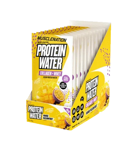 Muscle Nation Protein Water Sachets