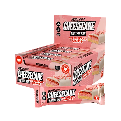 Muscle Nation Cheesecake Protein Bar