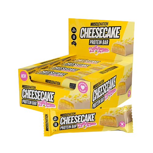 Muscle Nation Cheesecake Protein Bar