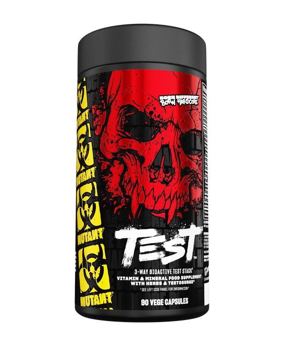 Mutant Test 80 Vege Capsules Unflavoured  - FitVibes Nutrition