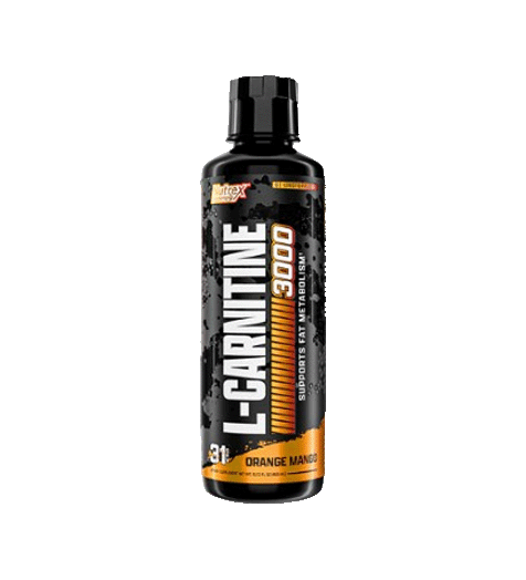Nutrex Liquid Carnitine 3000 orange mango.