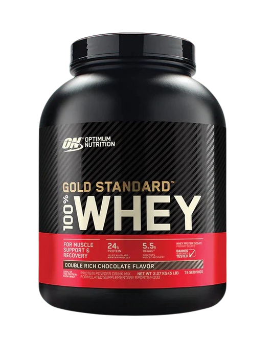 Optimum Nutrition Gold Standard 100% Whey Protein Powder + Free Creatine & Pre-workout